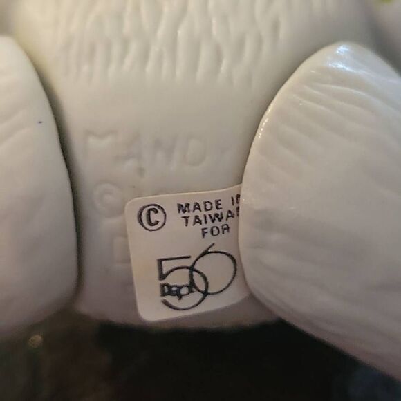 Department 56 Vintage 1984 Jointed Andy Mandy Easter Bunny Rabbit Bisque in box - Picture 12 of 16